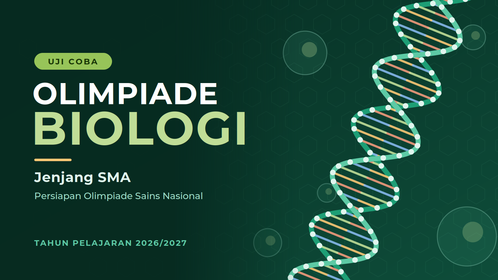 Jenjang SMA Biologi